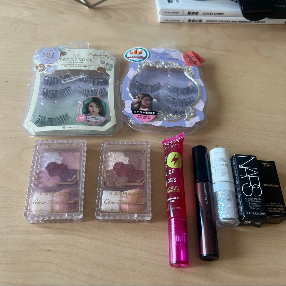 🚫SOLD🚫 Japanese Makeup Bundle (Canmake, KATE, Decorative Eyes, Tom Ford)
